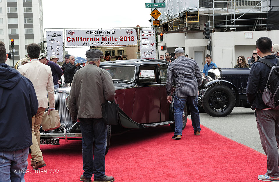 Bentley Park Ward sn-B-107-LE 1938 California Mille 2018
